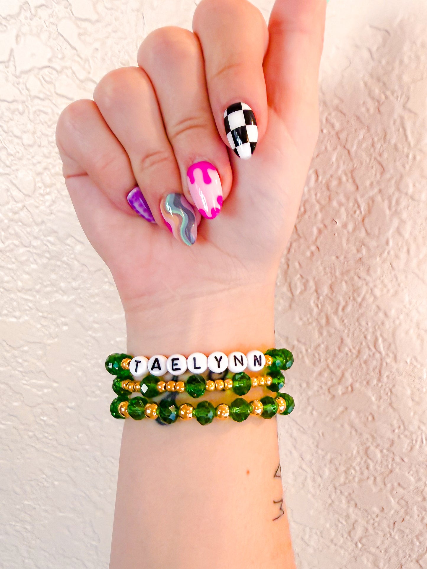 August Birthstone Stack (will ship last week of July)