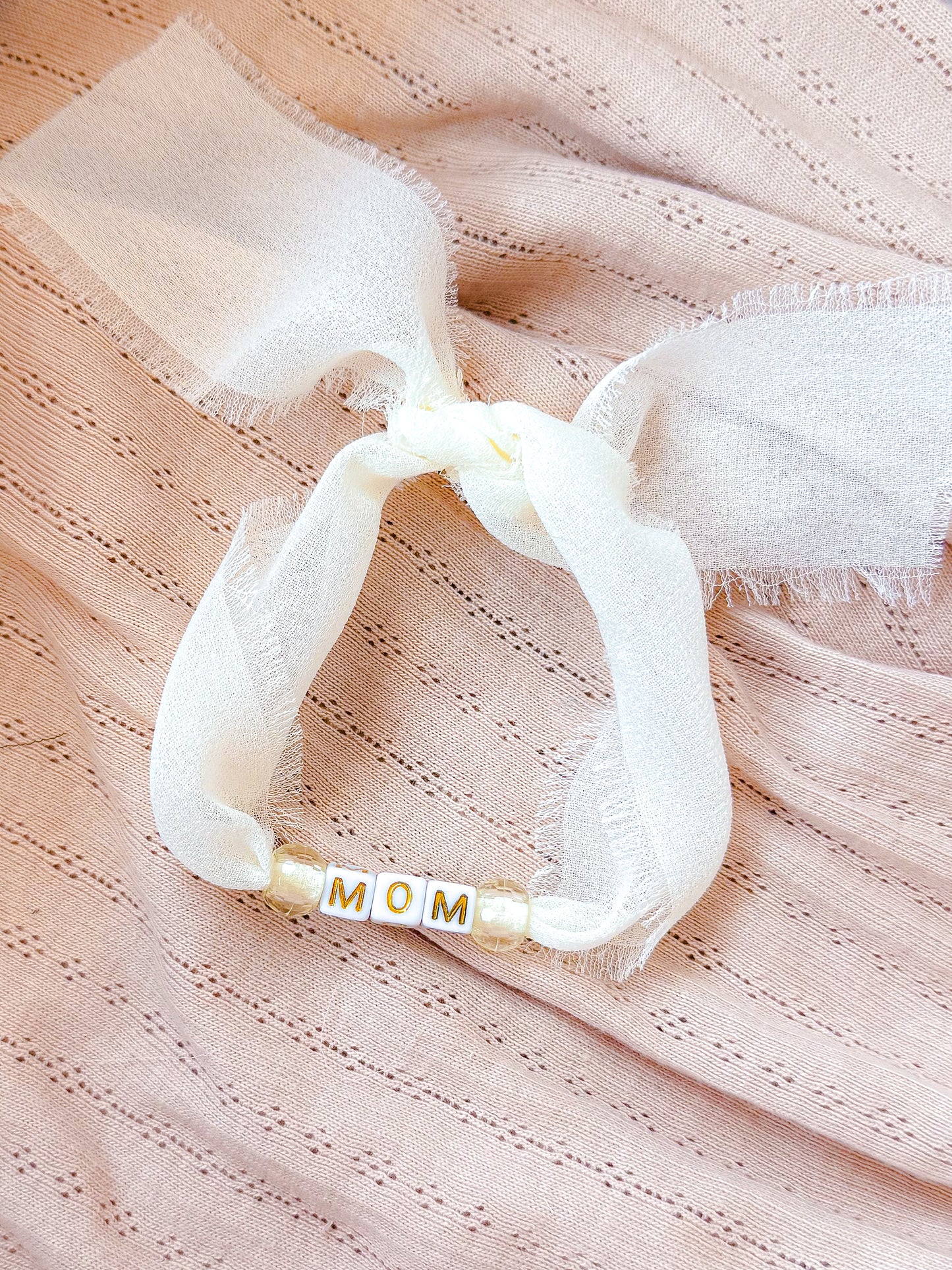 Custom ribbion bracelet