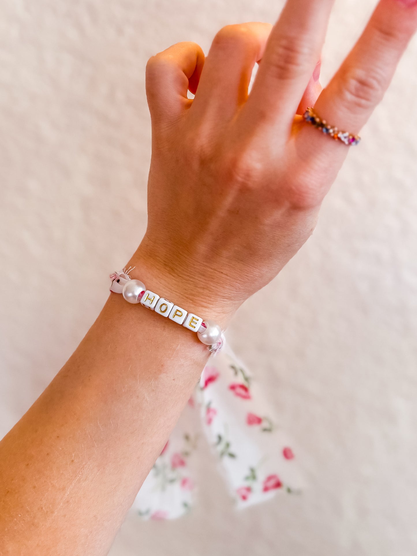 Custom ribbion bracelet